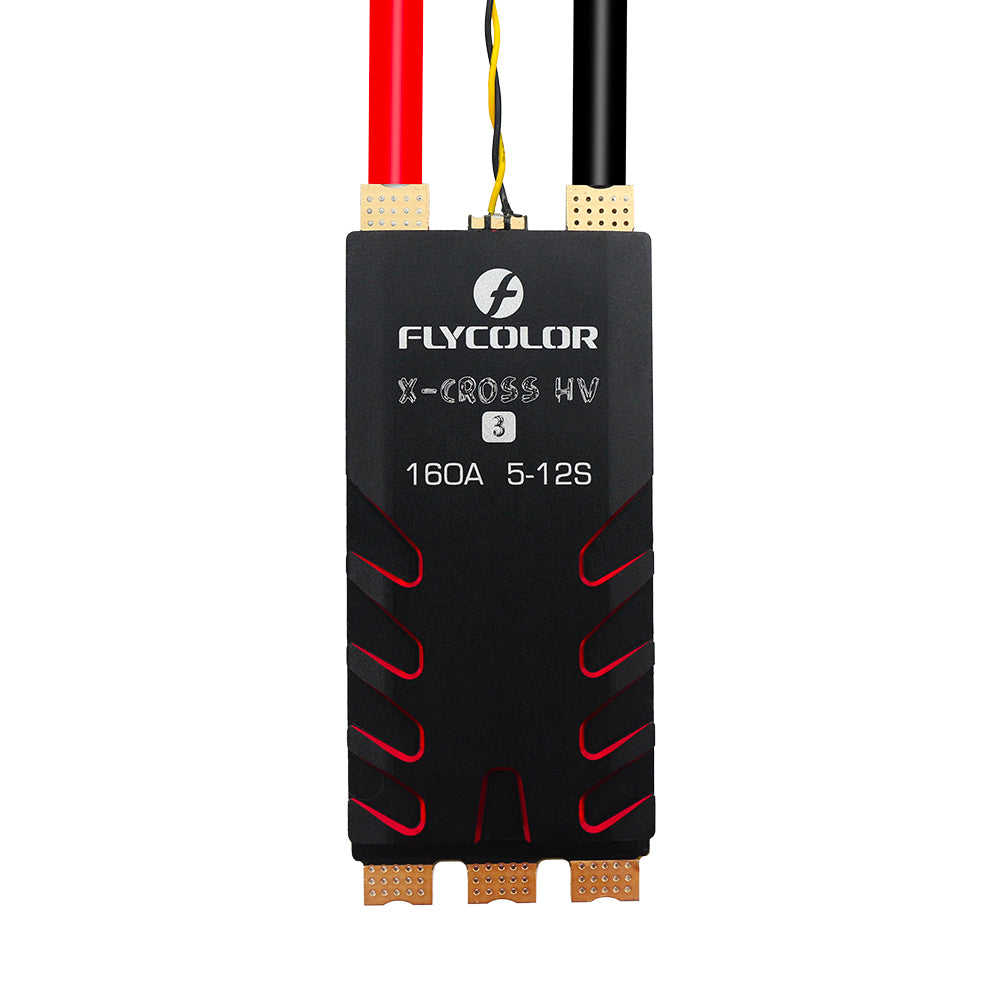 FLYCOLOR X-CROSS HV3 60A/80A/120A/160A ESC For RC FPV Drone