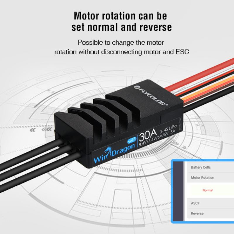 Flycolor WinDragon Wifi ESC