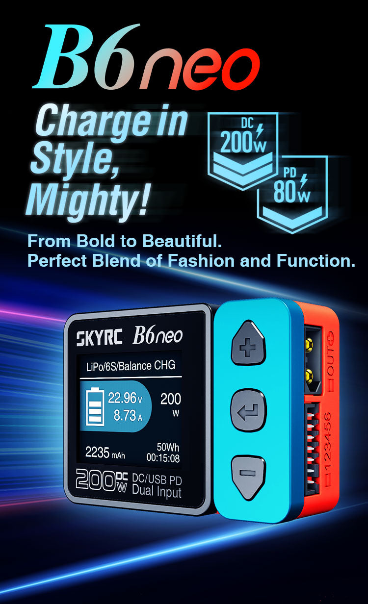 SKYRC B6neo Intelligent Charger - CaptainRC