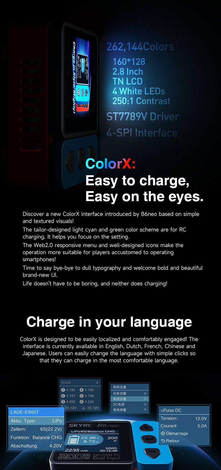 SKYRC B6neo Intelligent Charger - CaptainRC