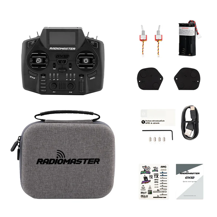 Radiomaster GX12 Dual-Band Gemini-X Radio Controller - CaptainRC