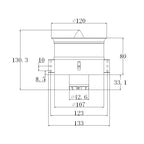 JP Hobby 105mm 12-Blade CNC Metal EDF System with Motor