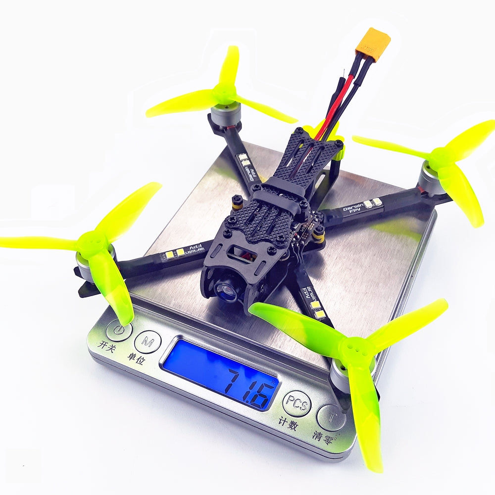 DarwinFPV Baby Ape Pro V2 FPV Drone Flight Control Quadcopters 142mm 3 Inch F4 OSD 15A AIO BLHeli_S Dshot600 40CH 200mW 700TVL - CaptainRC