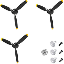 Carregar imagem no visualizador da galeria, Volantexrc 3-Blade Propeller with Propeller Savers and one Adapters for VOLANTEXRC 761-11 761-12 761-13 P40 BF109 Airplane