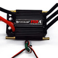FLYCOLOR 150A ESC 2-6S Waterproof Brushless Electronic Speed Controller with 5.5V/5A BEC and XT90 6.0mm Banana Head Connector for Model Ship RC Boat - CaptainRC