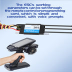 DH 20A 2-4S Waterproof Brushless ESC Electronic Speed Controller with 5.5V/4A BEC and XT60 3.5mm Banana Head Connector for Model Ship RC Boat - CaptainRC