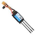 DH 40A 2-4S Waterproof Brushless ESC Electronic Speed Controller with 5.5V/4A BEC and XT60 3.5mm Banana Head Connector for Model Ship RC Boat - CaptainRC