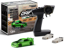 Load image into Gallery viewer, Turbo Racing C64 Green Drift RC Car