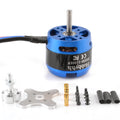 Hobbyhh Brushless Motor, 3530 1100kv Durable Metal Brushless Motor High Efficiency Compatible for DIY RC Glider Aircraft Plane and UAV - CaptainRC