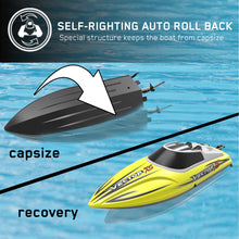 Load image into Gallery viewer, VOLANTEXRC 20MPH Yellow RC Boat