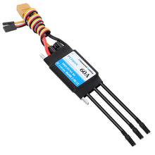 Carregar imagem no visualizador da galeria, DH 60A Water-Cooled Bidirectional Waterproof Brushless ESC Electronic Governor With XT60 3.5mm Banana Joint, Suitable for Ship Model RC