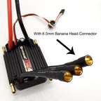 FLYCOLOR 150A ESC 2-6S Waterproof Brushless Electronic Speed Controller with 5.5V/5A BEC and XT90 6.0mm Banana Head Connector for Model Ship RC Boat - CaptainRC
