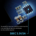 Flycolor 90A Waterproof Brushless ESC Electronic Speed Controller with 5.5V/5A BEC and XT90 4.0mm Banana Head Connector for Model Ship RC Boat - CaptainRC