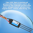 DH 80A Speed Controller Brushless ESC Support 2-6S BEC 5.5V/8A for Model Ship RC Boat - CaptainRC