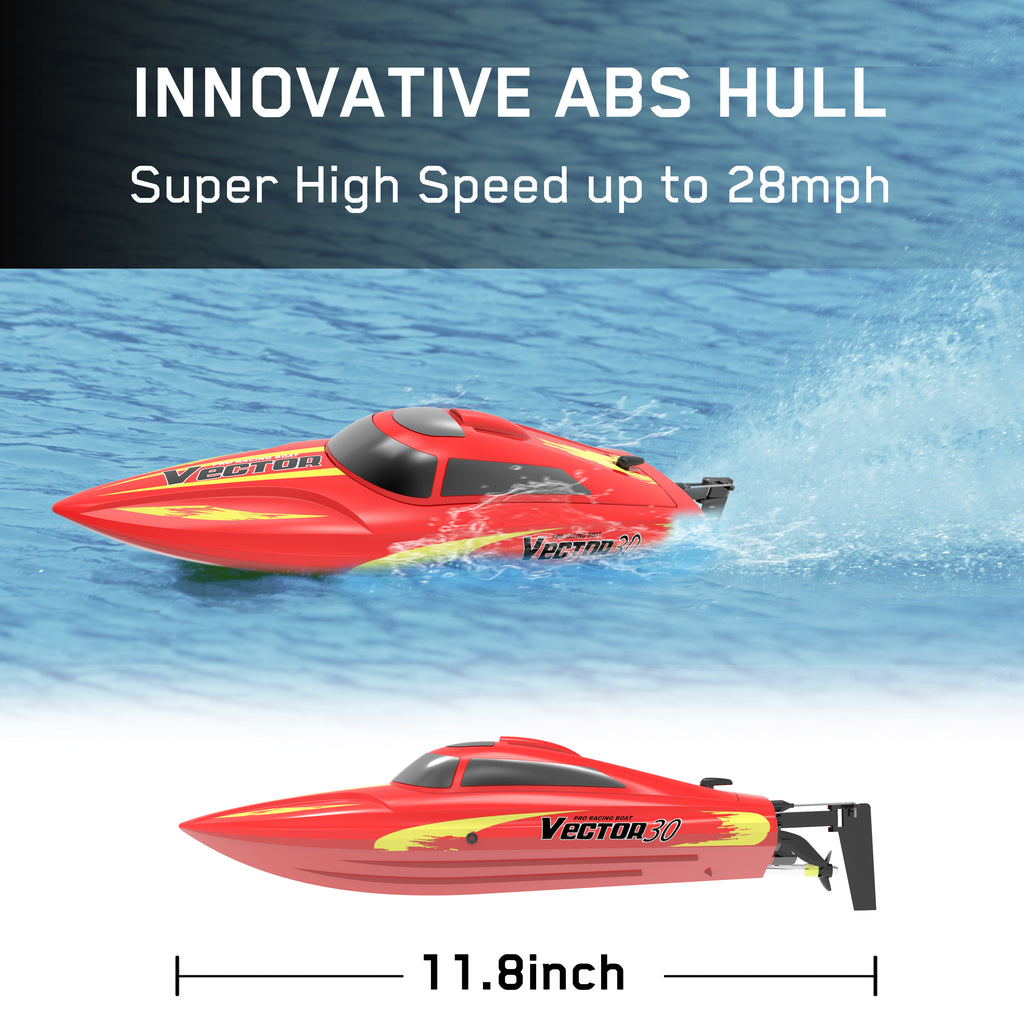 VOLANTEXRC 20MPH Red RC Boat