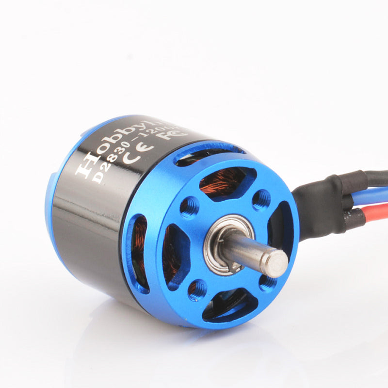 Hobbyhh D2830 Brushless Motor 1200kv Power 260W with 3.5mm Plug for DIY RC Glider Aircraft Plane and UAV - CaptainRC