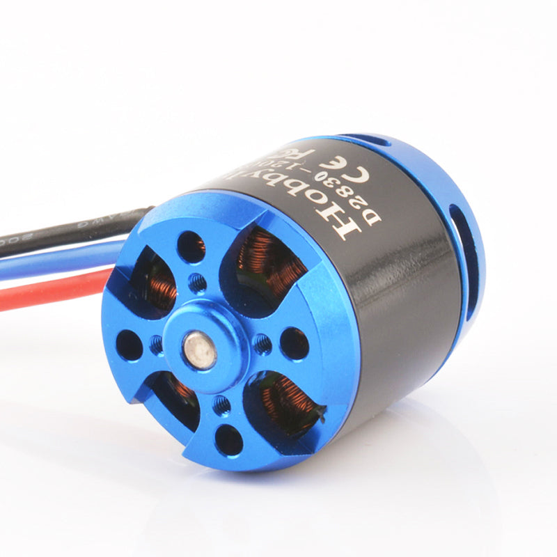 Hobbyhh D2830 Brushless Motor 1200kv Power 260W with 3.5mm Plug for DIY RC Glider Aircraft Plane and UAV - CaptainRC