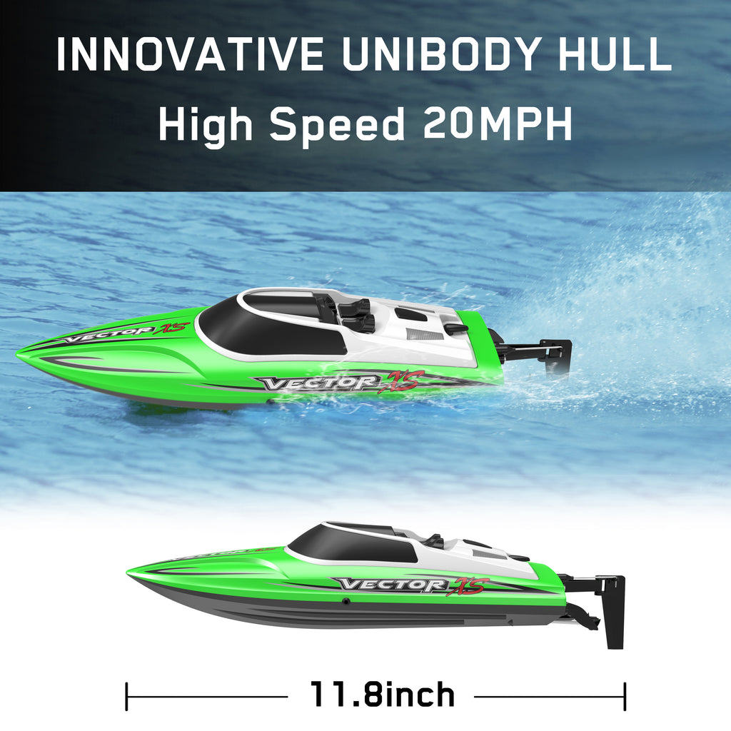 VOLANTEXRC 20MPH Green RC Boat