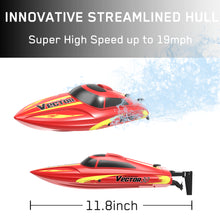 Carregar imagem no visualizador da galeria, VOLANTEXRC 20MPH Red RC Boat